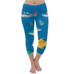 Fish-73 Capri Winter Leggings 