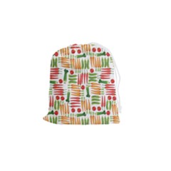 Vegetables Drawstring Pouch (small) by SychEva