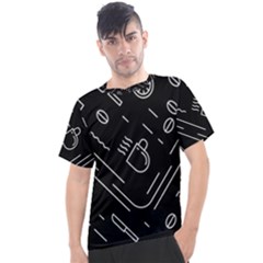 Coffee-background Men s Sport Top by Salman4z