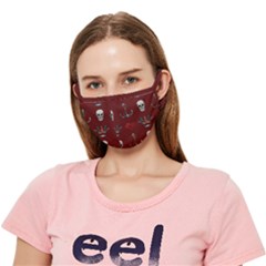 Tattoo-old-school-background-pattern Crease Cloth Face Mask (adult)