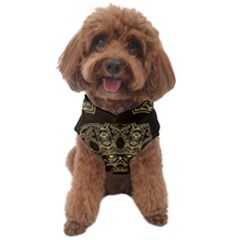 Hamsa-hand-drawn-symbol-with-flower-decorative-pattern Dog Sweater by Salman4z