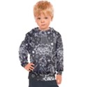 Vector-flat-space-design-background-with-text Kids  Hooded Pullover View1