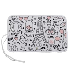 Big-collection-with-hand-drawn-objects-valentines-day Pen Storage Case (l) by Salman4z