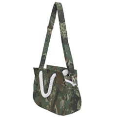 Camouflage-splatters-background Rope Handles Shoulder Strap Bag