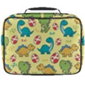 Seamless Pattern With Cute Dinosaurs Character Full Print Lunch Bag View2
