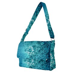 Nature Wallpaper Bubbles Water Bubbly Full Print Messenger Bag (m)