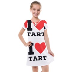 I Love Tart Kids  Cross Web Dress