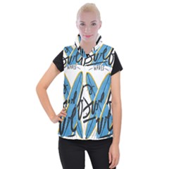 Wave Surfing Surfboard Surfing Women s Button Up Vest by pakminggu