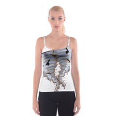 Tornado-twister-angry-comic Spaghetti Strap Top