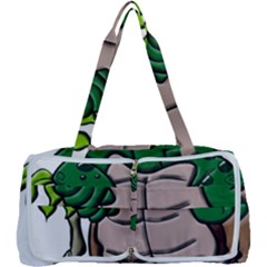 Amphibian-animal-cartoon-reptile Multi Function Bag by 99art
