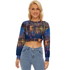 Seaside River Lightweight Long Sleeve Sweatshirt by artworkshop