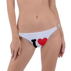 I Love Carrots  Ring Detail Bikini Bottoms