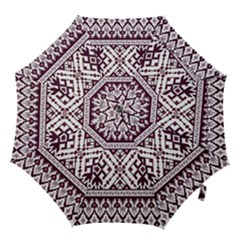 Illustration Ukrainian Folk Seamless Pattern Ornament Hook Handle Umbrellas (medium) by Cowasu