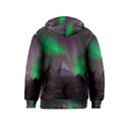 Fantasy Pyramid Mystic Space Aurora Kids  Pullover Hoodie View2