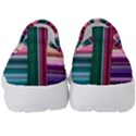 Vertical Line Color Lines Texture Kids  Slip On Sneakers View4