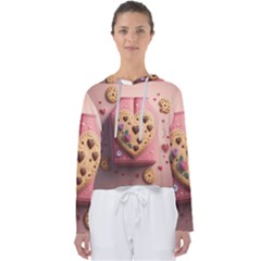 Cookies Valentine Heart Holiday Gift Love Women s Slouchy Sweat by Ndabl3x