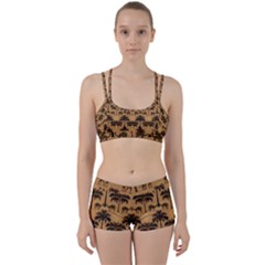 Camel Palm Tree Perfect Fit Gym Set