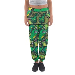 Dino Kawaii Women s Jogger Sweatpants