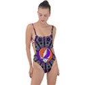 Gratefuldead Grateful Dead Pattern Tie Strap One Piece Swimsuit View1