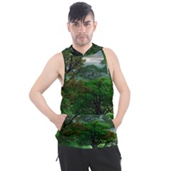 Jungle Forreast Landscape Nature Men s Sleeveless Hoodie by Ravend