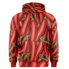 Seamless-chili-pepper-pattern Men s Core Hoodie by uniart180623