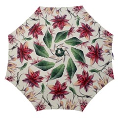 Floral Pattern Straight Umbrellas by designsbymallika