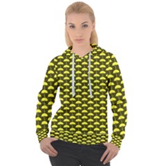 Under My Little Yellow Umbrella Women s Overhead Hoodie