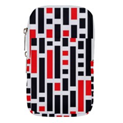 Background Geometric Pattern Waist Pouch (large)