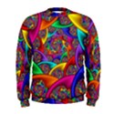 Color Spiral Men s Sweatshirt View1
