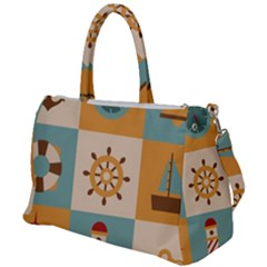 Nautical Elements Collection Duffel Travel Bag