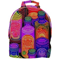 Bottles Colorful Mini Full Print Backpack