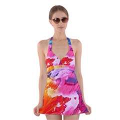 Colorful-100 Halter Dress Swimsuit 