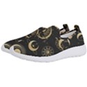 Asian Seamless Pattern With Clouds Moon Sun Stars Vector Collection Oriental Chinese Japanese Korean Men s Slip On Sneakers View2