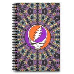 Gratefuldead Grateful Dead Pattern 5 5  X 8 5  Notebook by Cowasu
