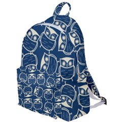 Cute Seamless Owl Background Pattern The Plain Backpack