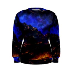 Landscape-sci-fi-alien-world Women s Sweatshirt by Bedest