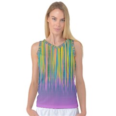 Background-colorful-texture-bright Women s Basketball Tank Top