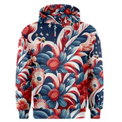 America Pattern Men s Core Hoodie by Valentinaart