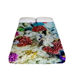 Fish The Ocean World Underwater Fishes Tropical Fitted Sheet (full/ Double Size)