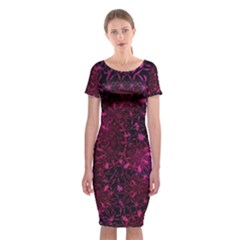 Retro-02 Classic Short Sleeve Midi Dress