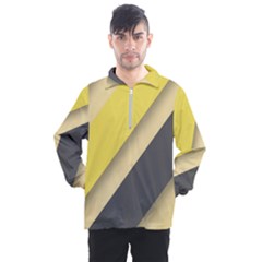 Minimalist, Abstract, Android, Background, Desenho Men s Half Zip Pullover