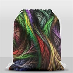 Abstract Psychedelic Drawstring Bag (small)