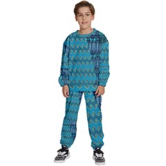 Aztec, Batik Kids  Sweatshirt Set
