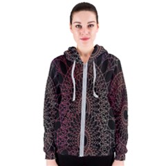 Mandala   Lockscreen , Aztec Women s Zipper Hoodie