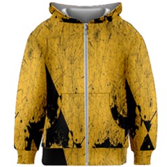 Yellow Best, Black, Black And White, Emoji High Kids  Zipper Hoodie Without Drawstring