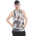 Australian Shepherd Dog T- Shirt Australian Shepherd Dog Illustration T- Shirt Men s Sleeveless Hoodie View1