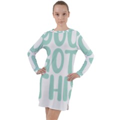 You Got This T- Shirt You Got This A Cute Motivation Qoute To Keep You Going T- Shirt Yoga Reflexion Pose T- Shirtyoga Reflexion Pose T- Shirt Long Sleeve Hoodie Dress by hizuto