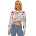 Bichon Frise Gift T- Shirt Cool Bichon Frise Valentine Heart Paw Bichon Frise Dog Lover Valentine Co Yoga Reflexion Pose T- Shirtyoga Reflexion Pose T- Shirt Lightweight Long Sleeve Sweatshirt View1