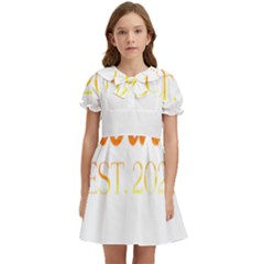 Brother To Be T- Shirt Promoted To Brother Established 2023 Sunrise Design Brother To Be 2023 T- Shi Yoga Reflexion Pose T- Shirtyoga Reflexion Pose T- Shirt Kids  Bow Tie Puff Sleeve Dress by hizuto