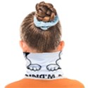 Black Pug Dog If I Cant Bring My Dog I T- Shirt Black Pug Dog If I Can t Bring My Dog I m Not Going Face Covering Bandana (Kids) View2